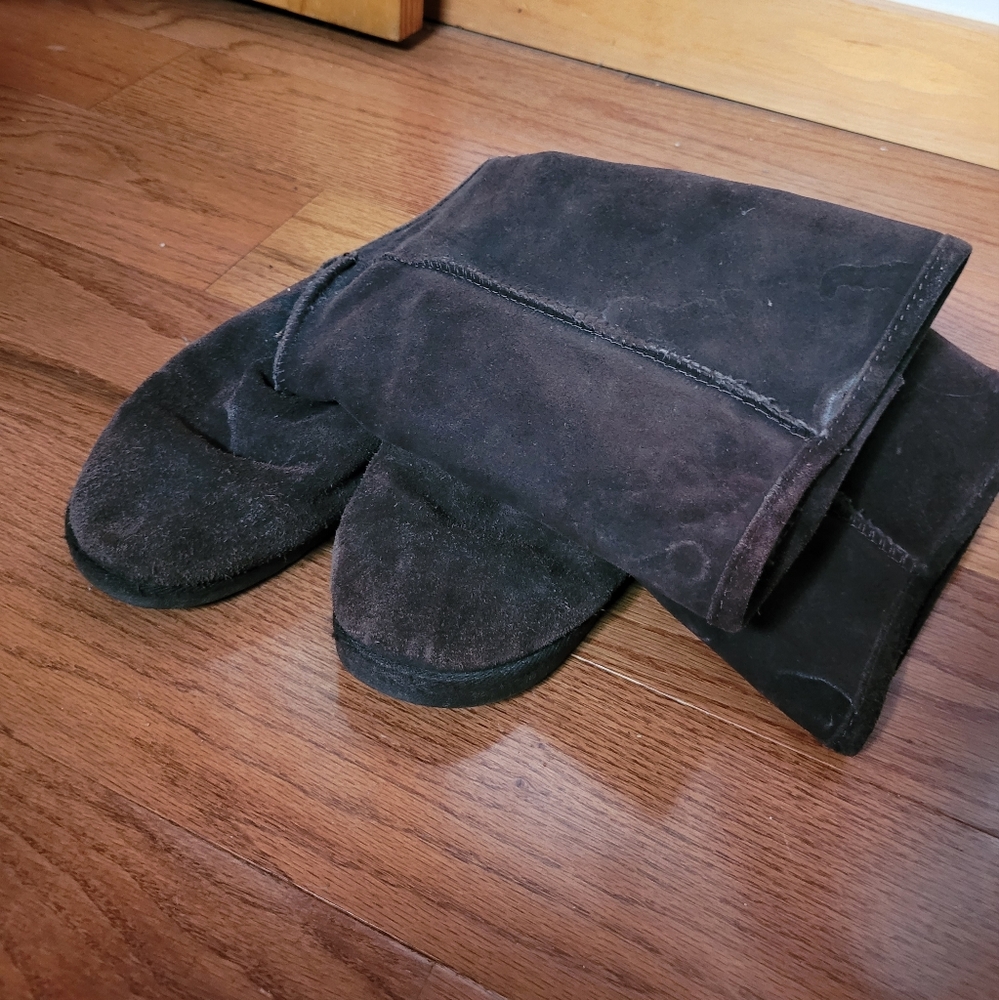 Furry boots